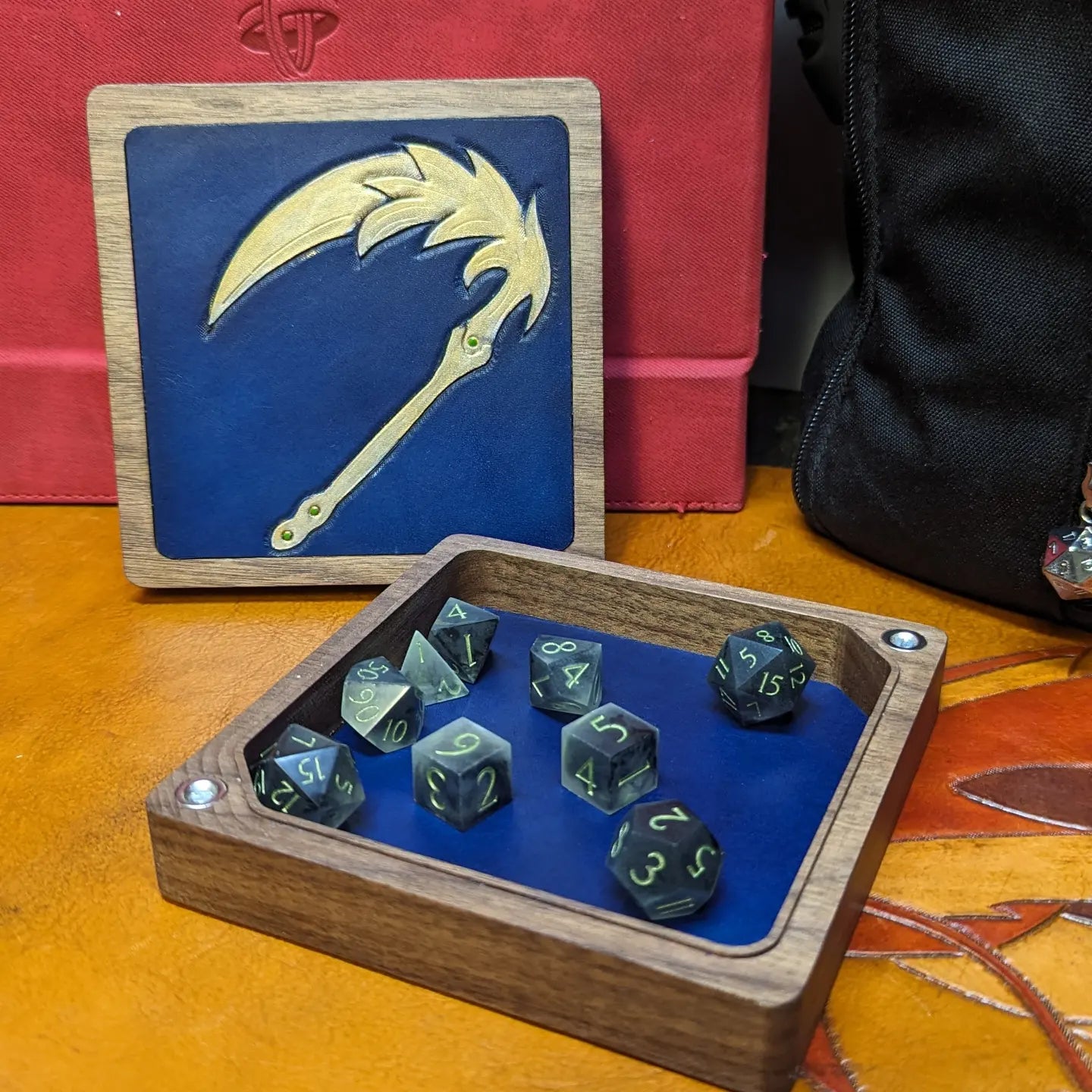 Wooden Dice Boxes