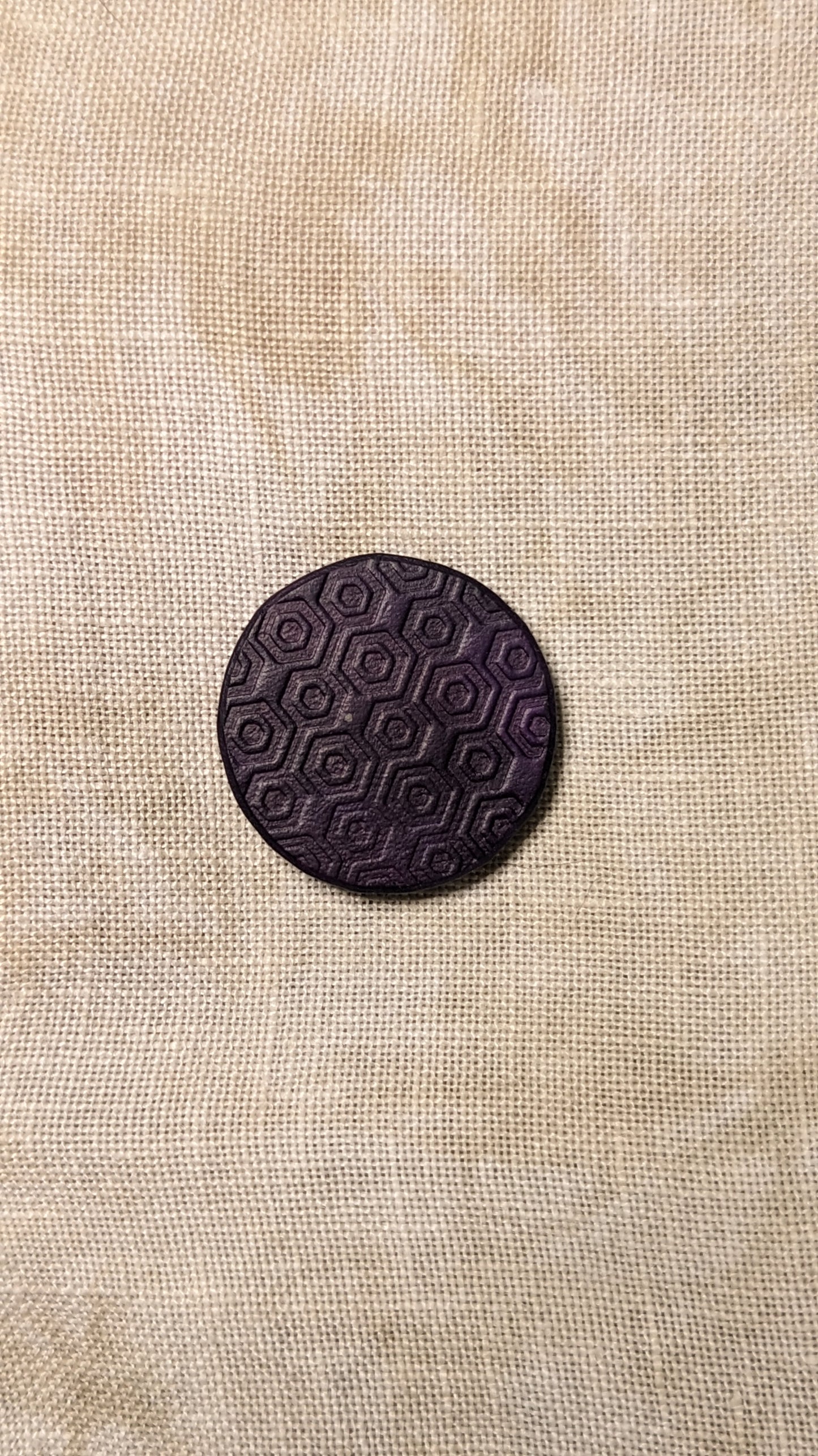 Hex Leather Needle Minder