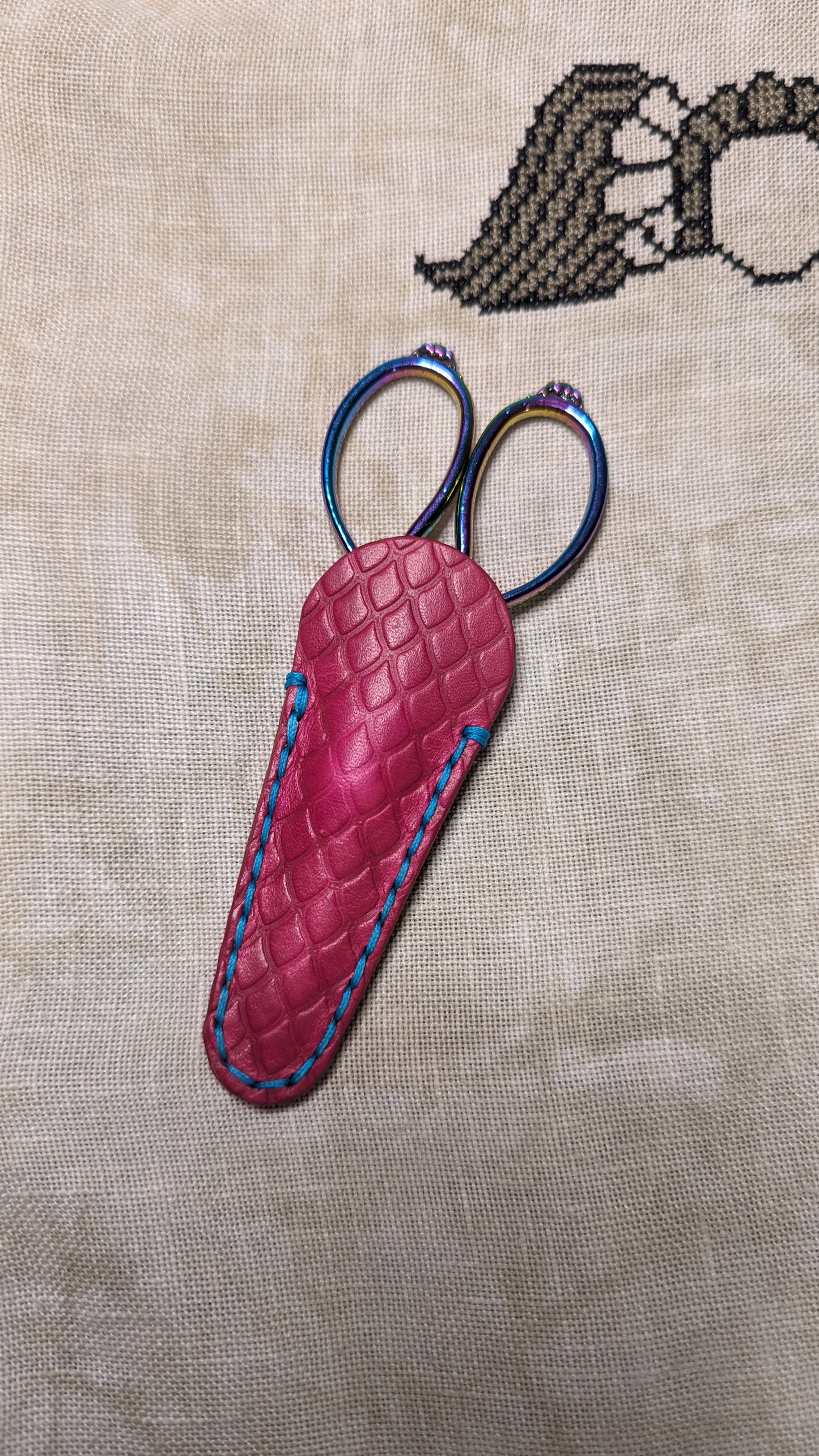 Dragon Scale Scissor Sheath