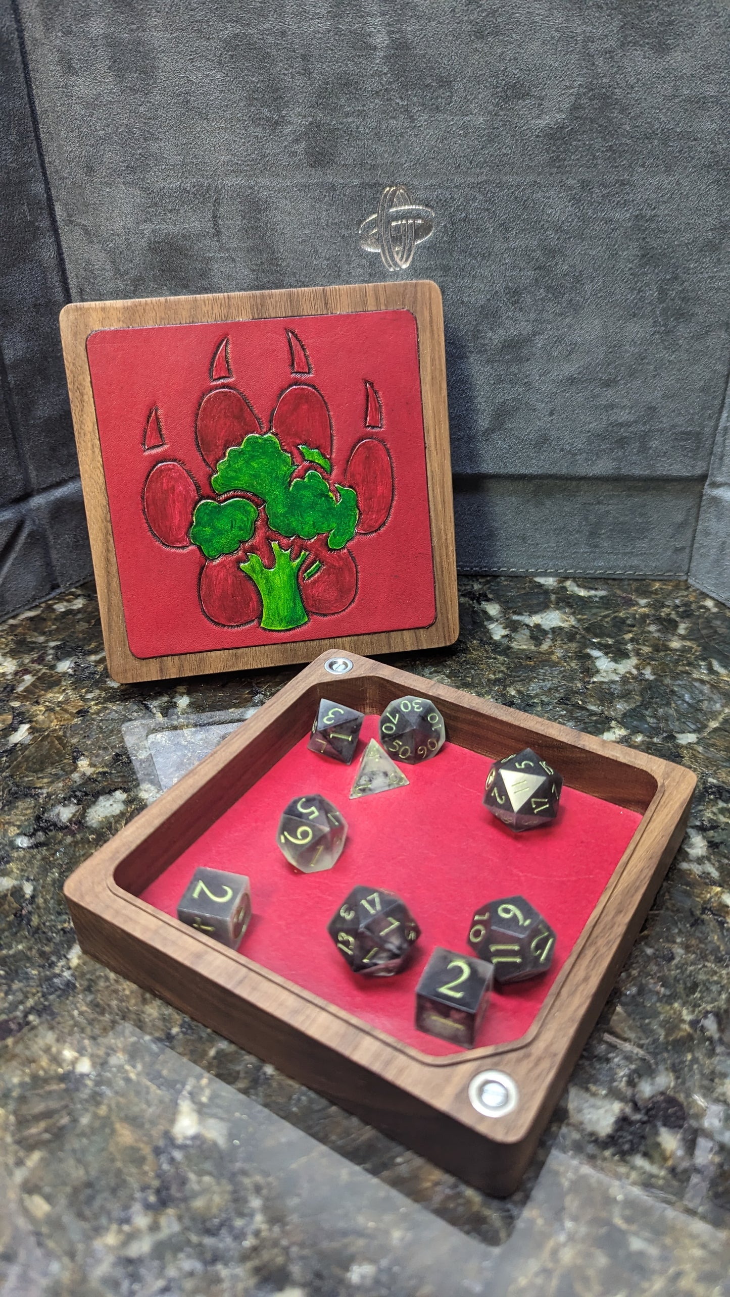 Wooden Dice Boxes